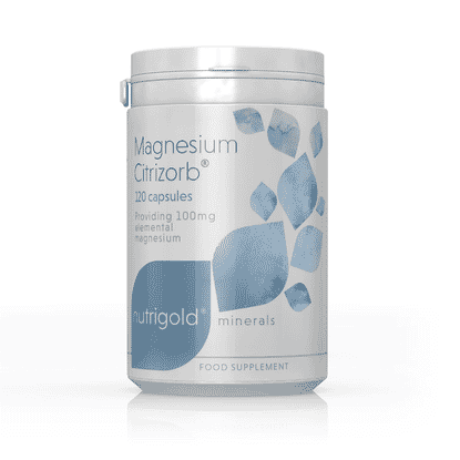 Magnesium Citrizorb 100mg 120s