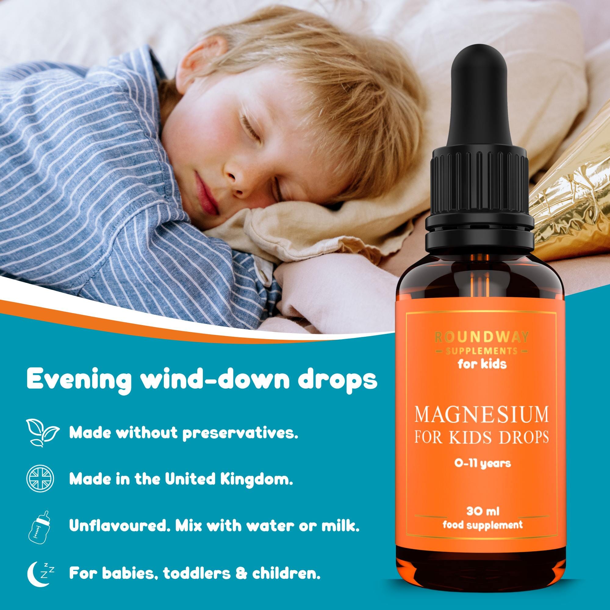 Magnesium for Kids Drops 30ml