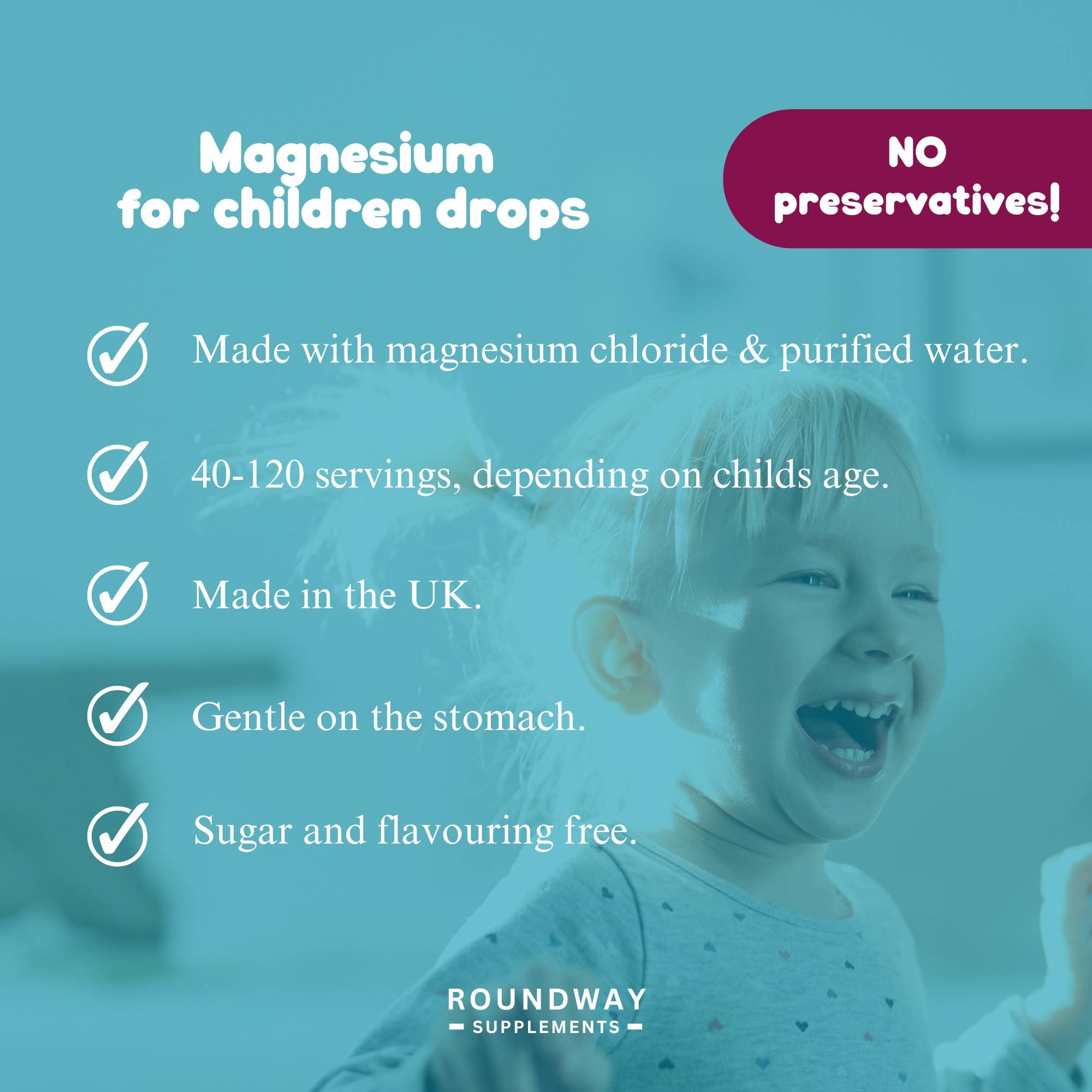 Magnesium for Kids Drops 30ml