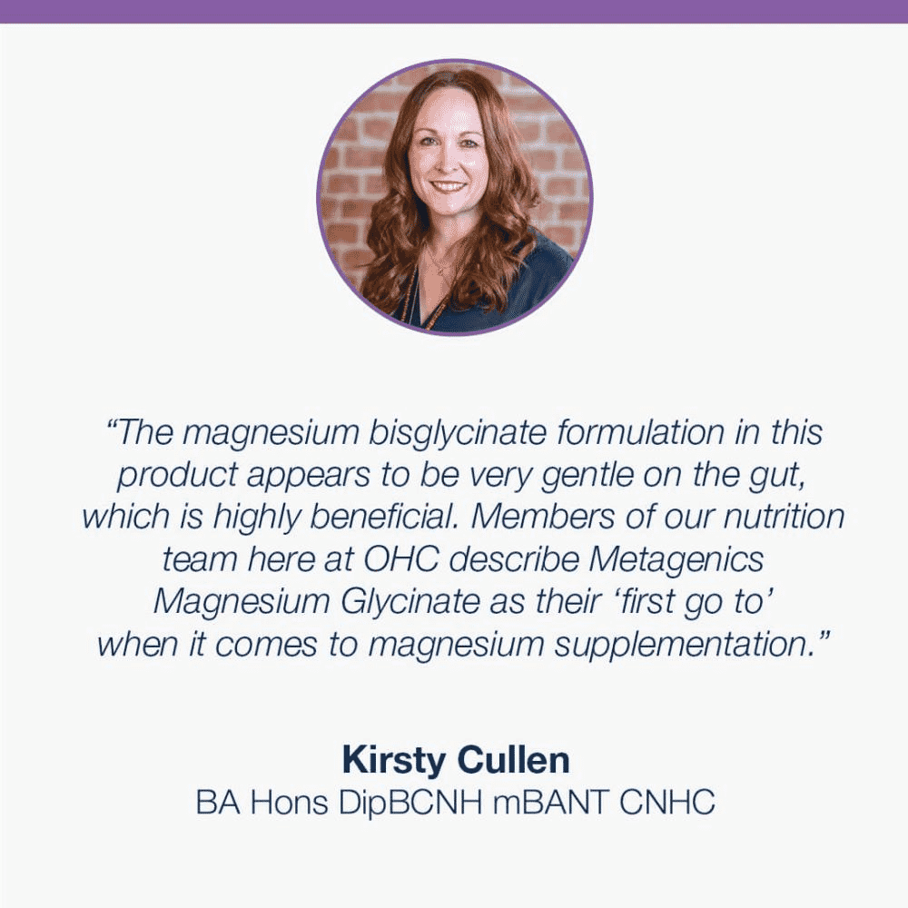 Magnesium Glycinate 120s (Formerly Nutri Adv. NUT-5108)