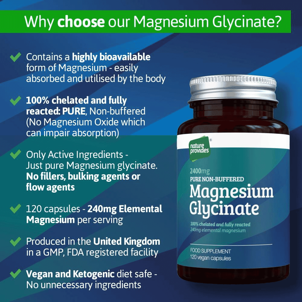 Magnesium Glycinate 120s