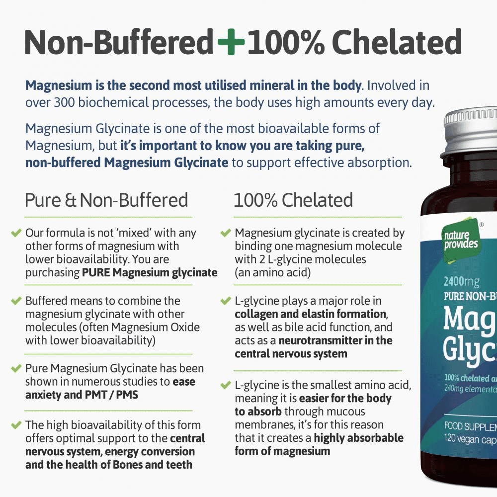 Magnesium Glycinate 120s