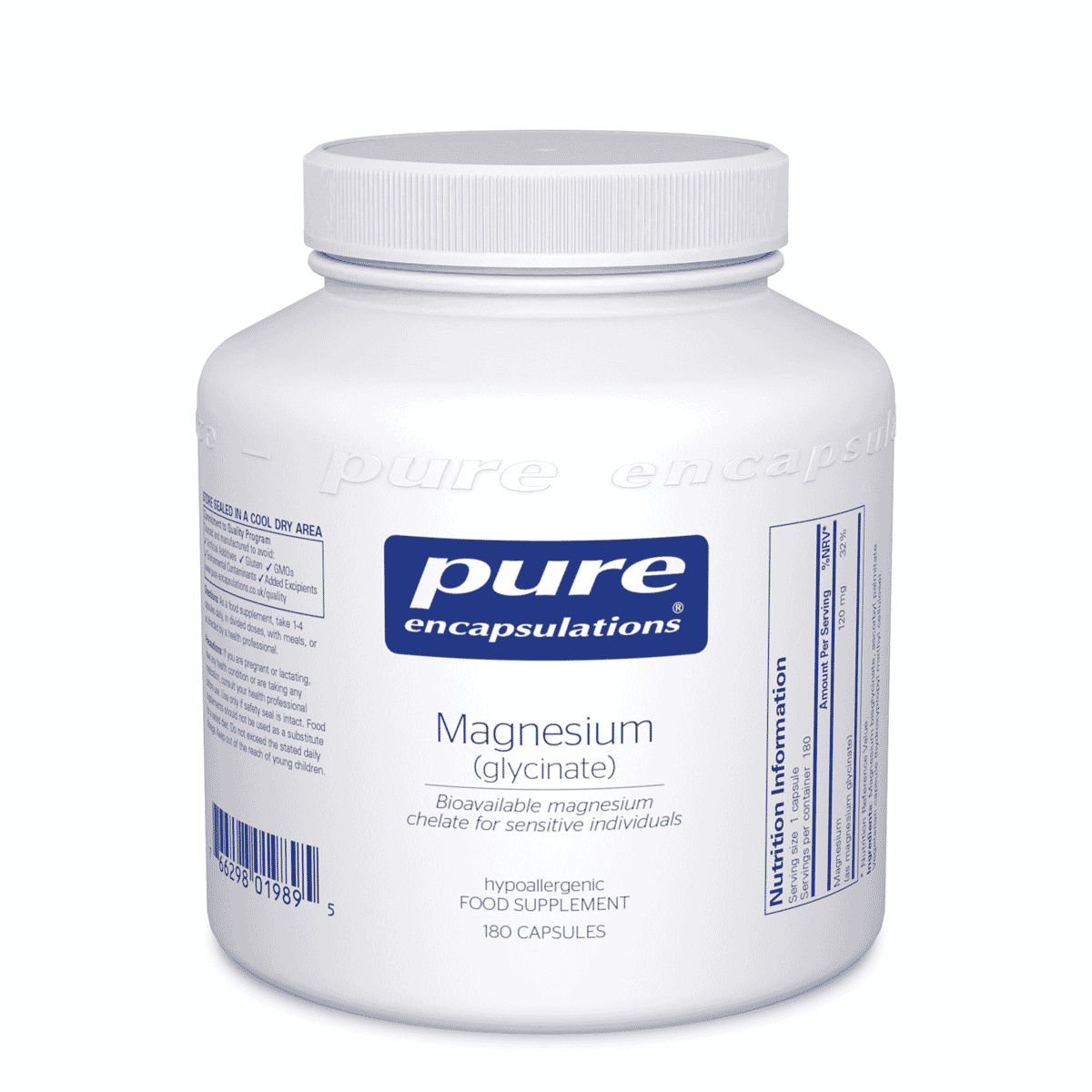 Magnesium (glycinate) 180s