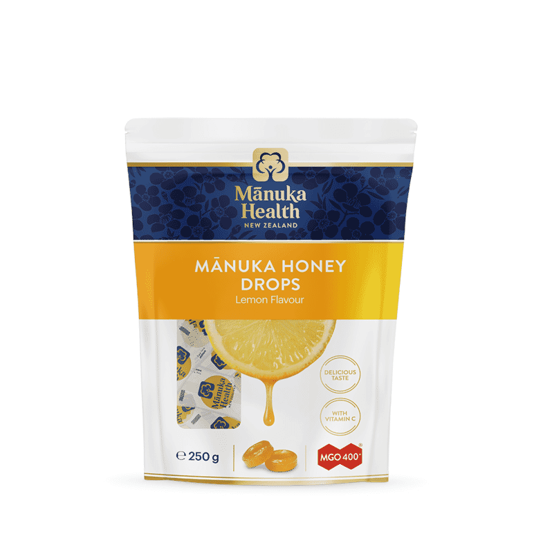 Manuka Honey Drops Lemon Flavour 250g 58s