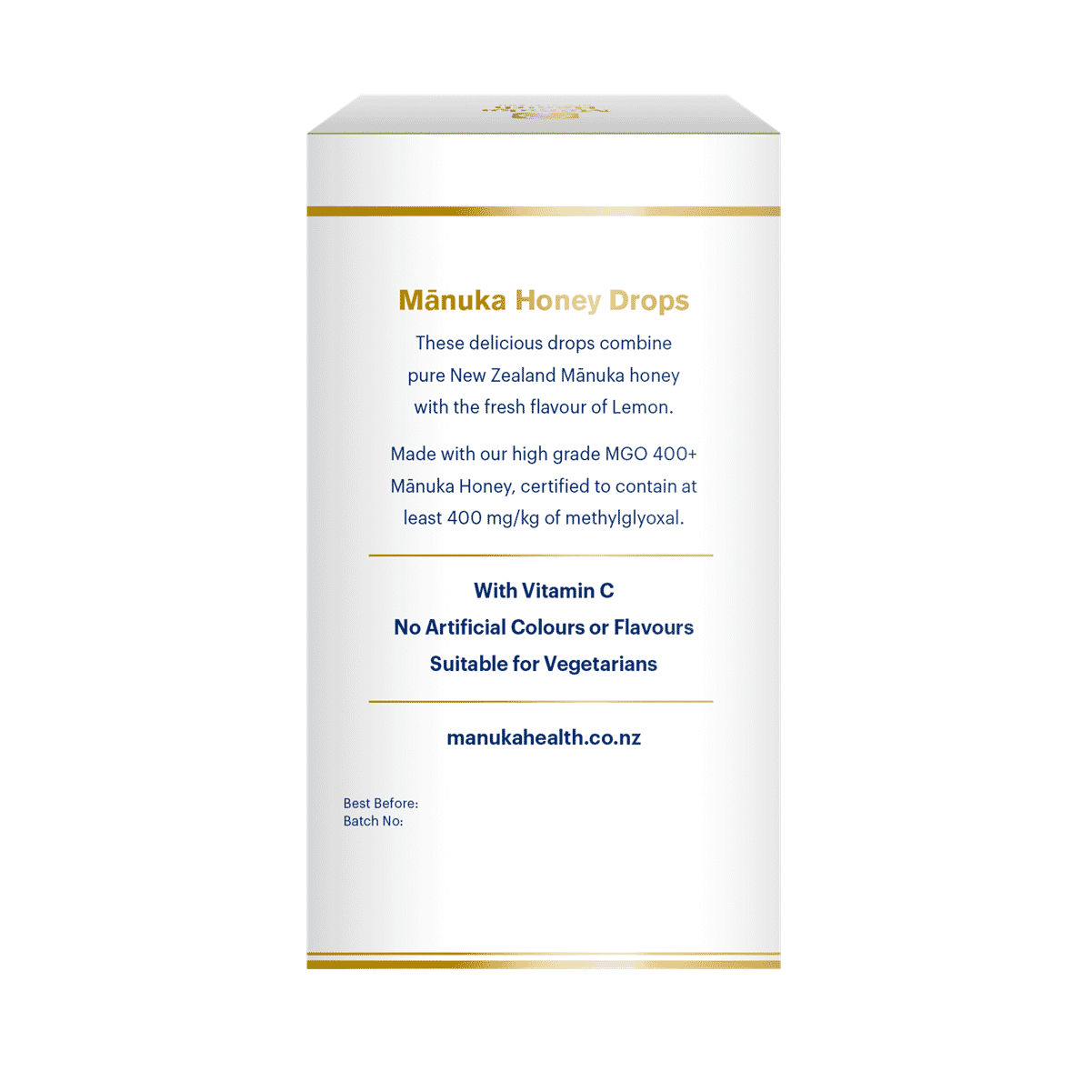 Manuka Honey Drops Lemon Flavour 250g 58s