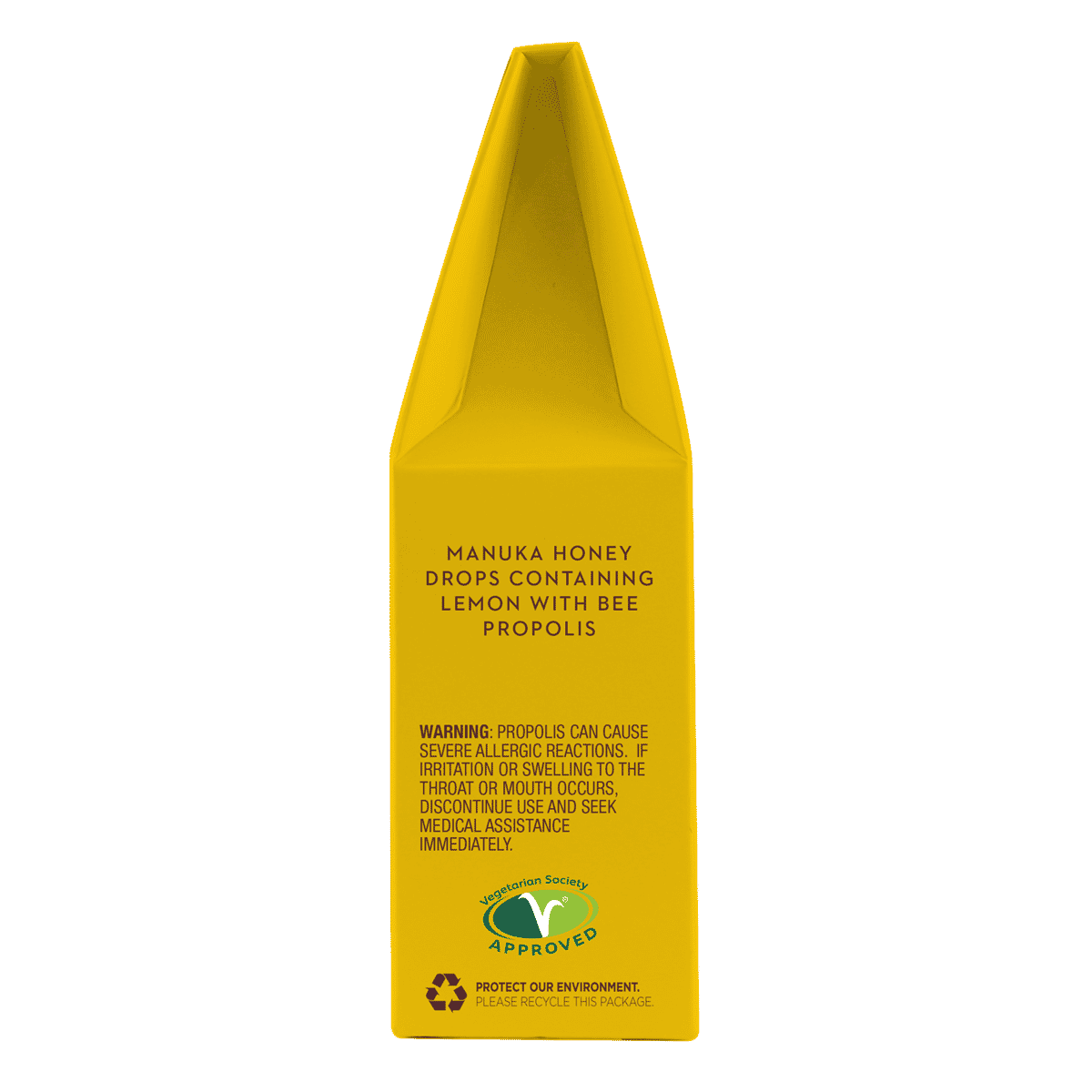 Manuka Honey Drops Lemon with Bee Propolis 120g