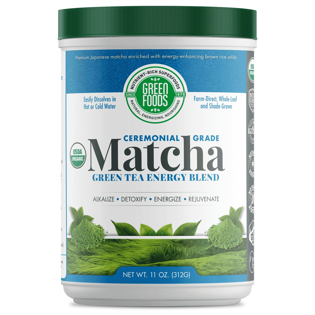 Matcha Green Tea Energy Blend 312g