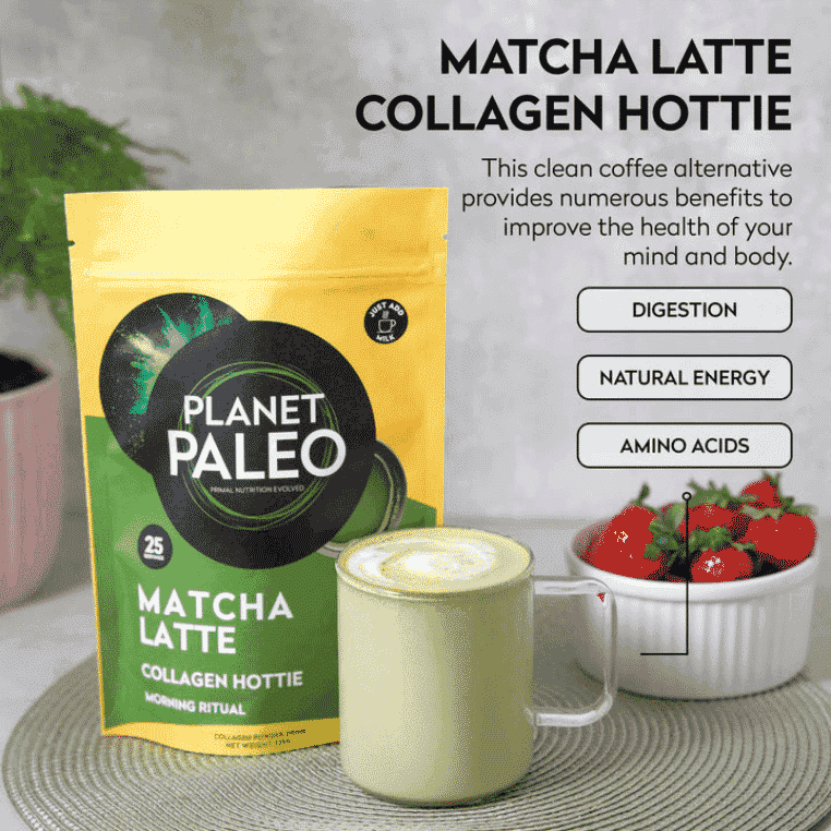 Matcha Latte Collagen Hottie 225g