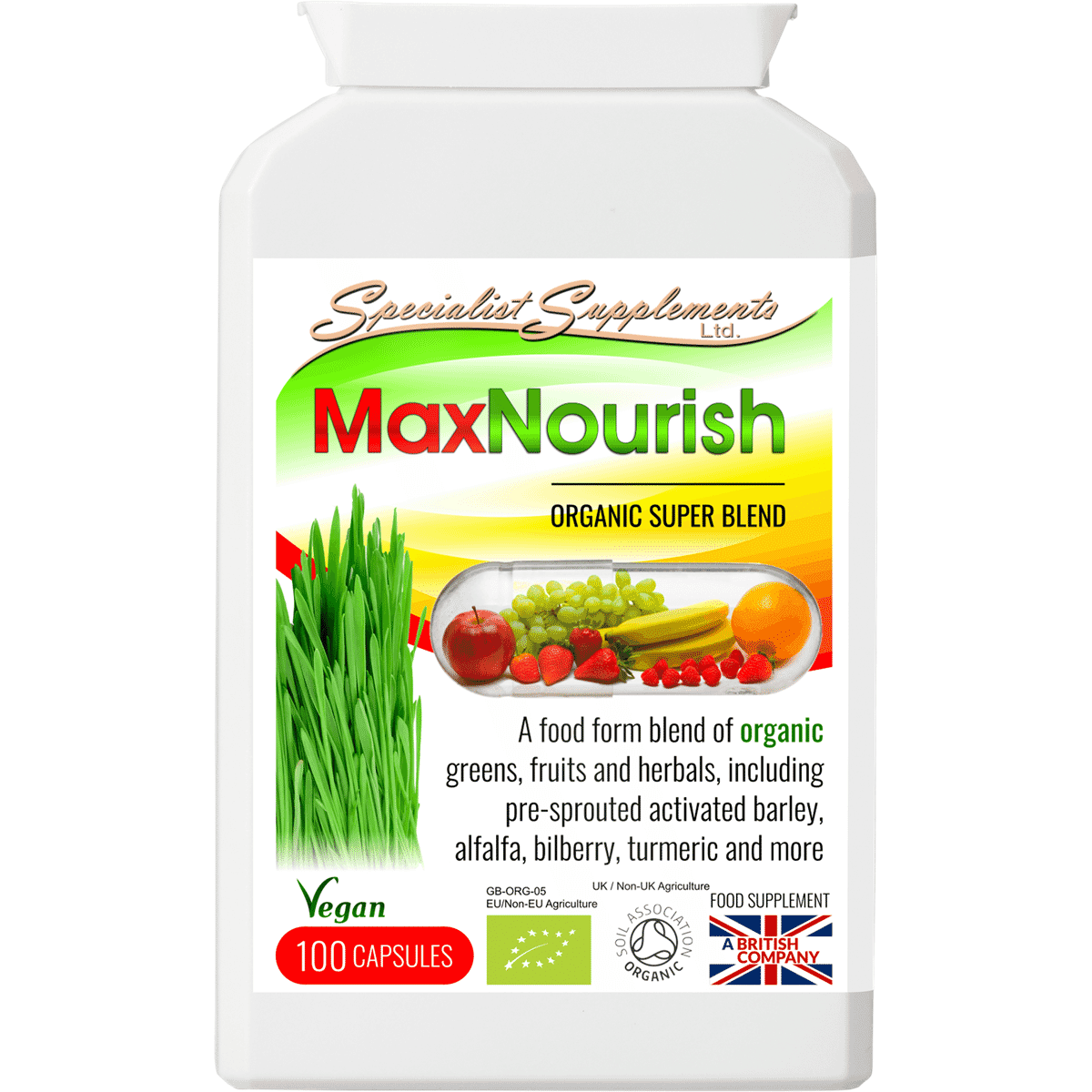 MaxNourish 100s