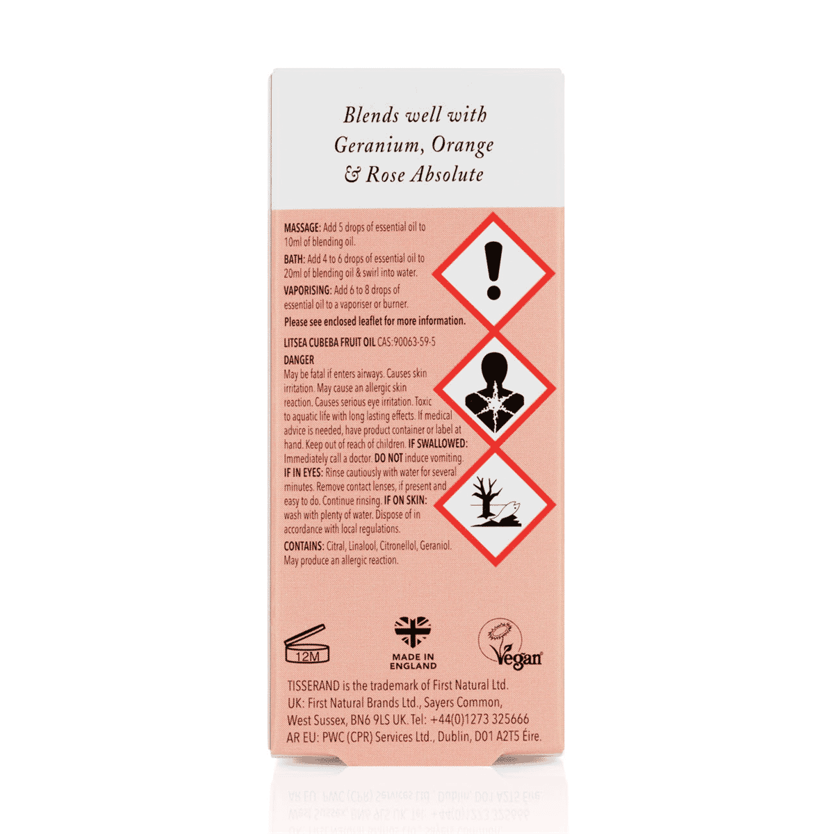May Chang Ethically Harvested Pure Essential Oil 9ml