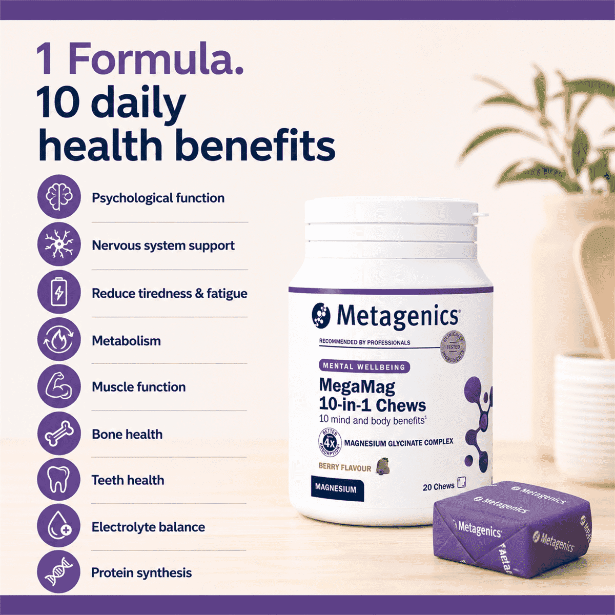 MegaMag® 10-in-1 Chews 20s