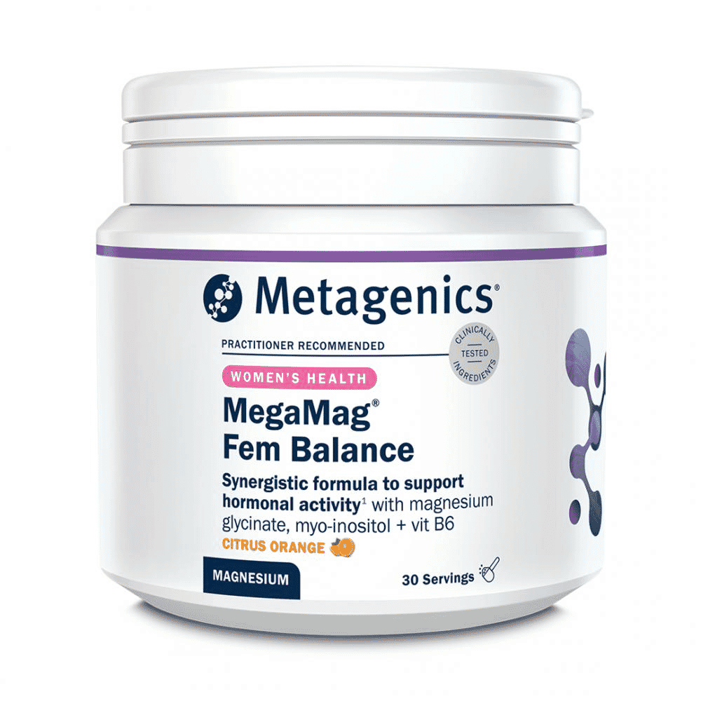 MegaMag Fem Balance Citrus Orange 30 Servings (Formerly Nutri Adv. NUT-3369)