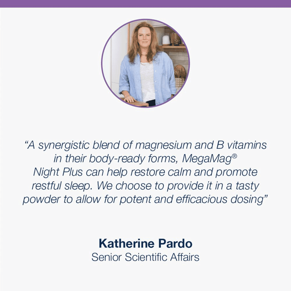 MegaMag Night Plus Chamomile Flavour 30 Servings (Formerly Nutri Adv. MegaMag Night Formula NUT-3361)