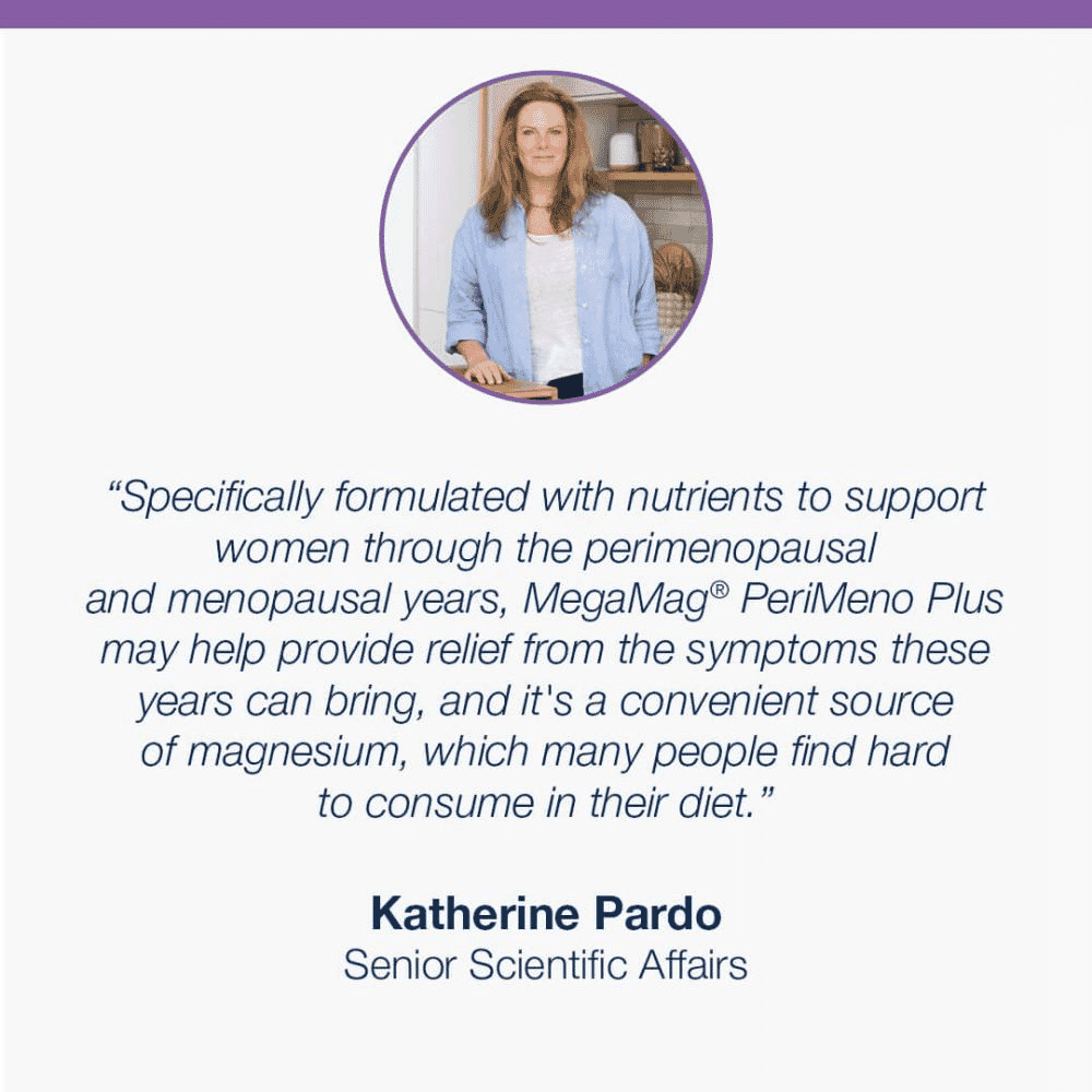 MegaMag PeriMeno Plus Orange Flavour 30 Servings (Formerly Nutri Adv. NUT-3370)