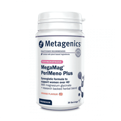MegaMag PeriMeno Plus Orange Flavour 30 Servings (Formerly Nutri Adv. NUT-3370)