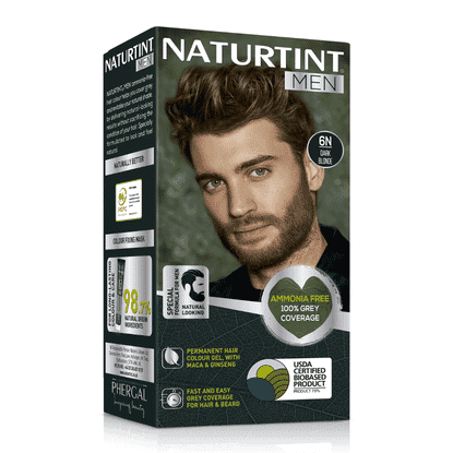 MEN 6N Dark Blonde Permanent Hair Colour Gel