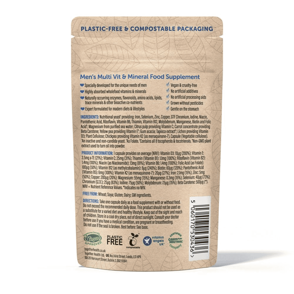 Men's Multi Wholefood Multivitamin 30s