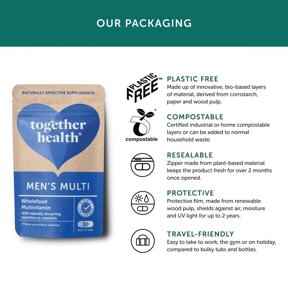 Men's Multi Wholefood Multivitamin 30s