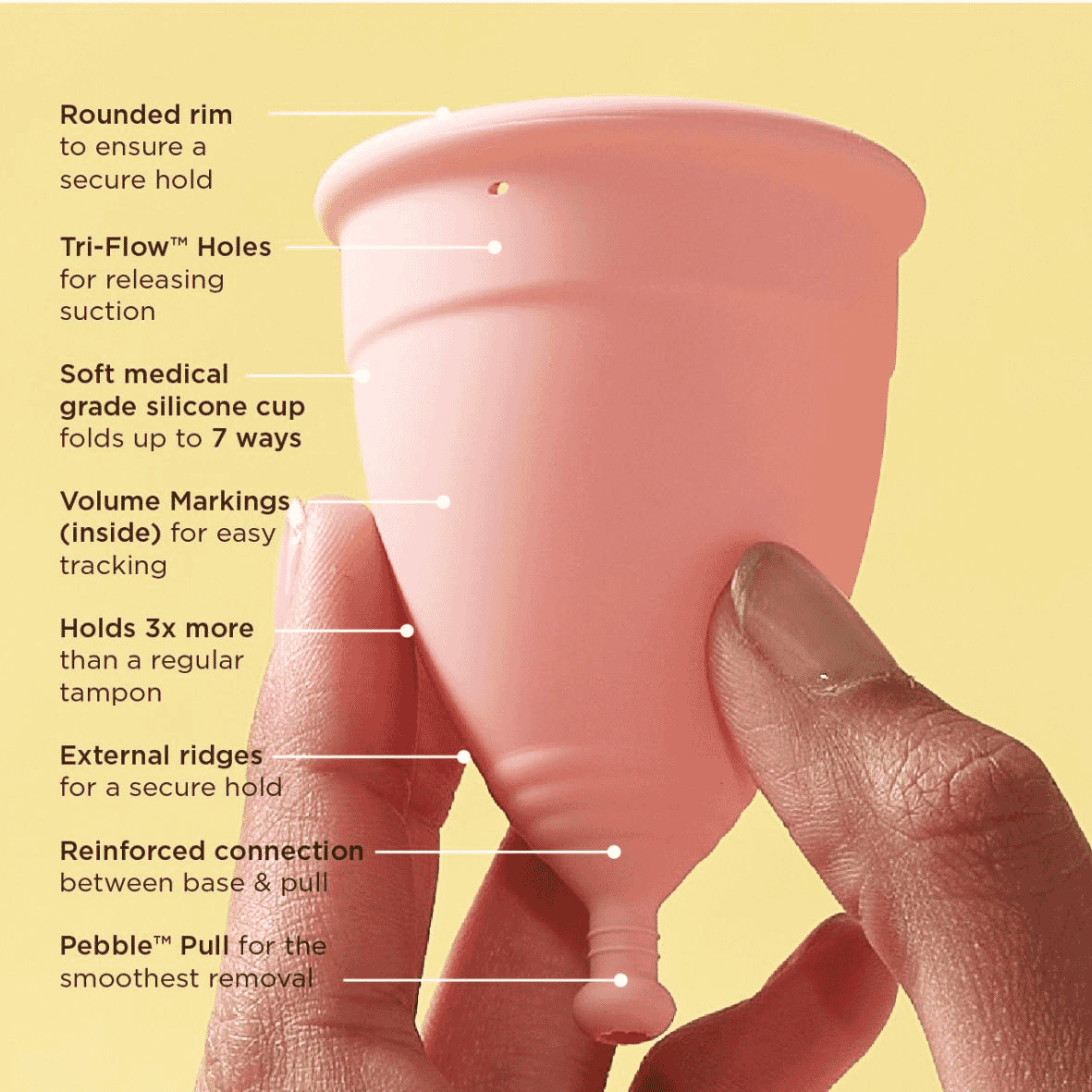 Menstrual Cup Beginner Size Teen x 1