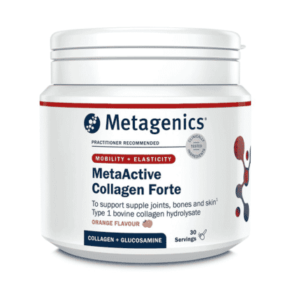 MetaActive Collagen Forte Orange Flavour 30 Servings (Formerly Nutri Adv. Collagen Forte NUT-6999)