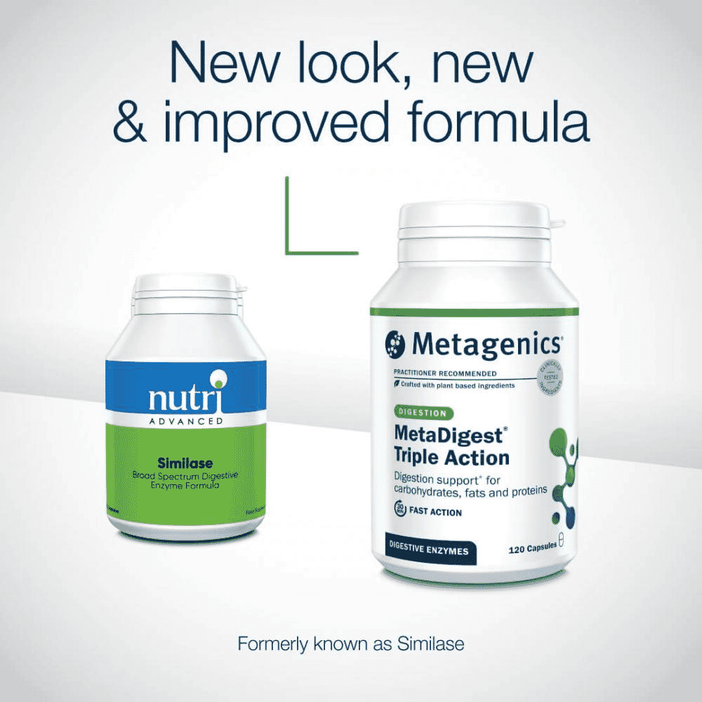 MetaDigest Triple Action 120s (Reformulated Nutri Adv. Similase NUT-5600-A)