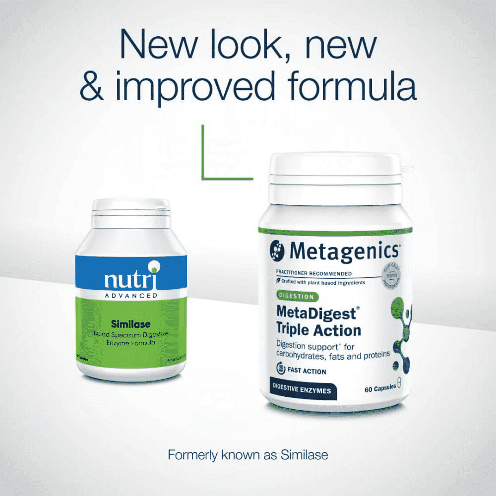 MetaDigest Triple Action 60s (Reformulated Nutri Adv. Similase  NUT-5600)