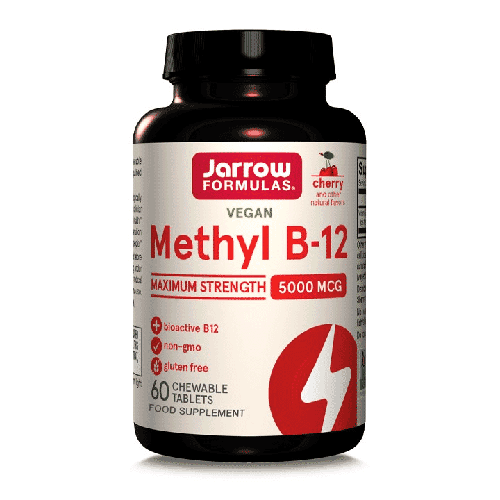Methyl B-12 5000mcg Cherry 60s