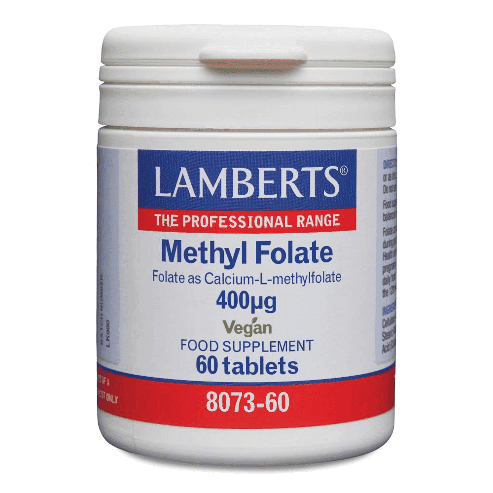 Methyl Folate 400ug 60s