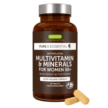Methylated Multivitamin & Mineral for Woman 50+ 60s