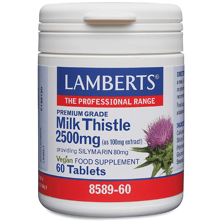 Milk Thistle 2500mg (as 100mg extract) 60s