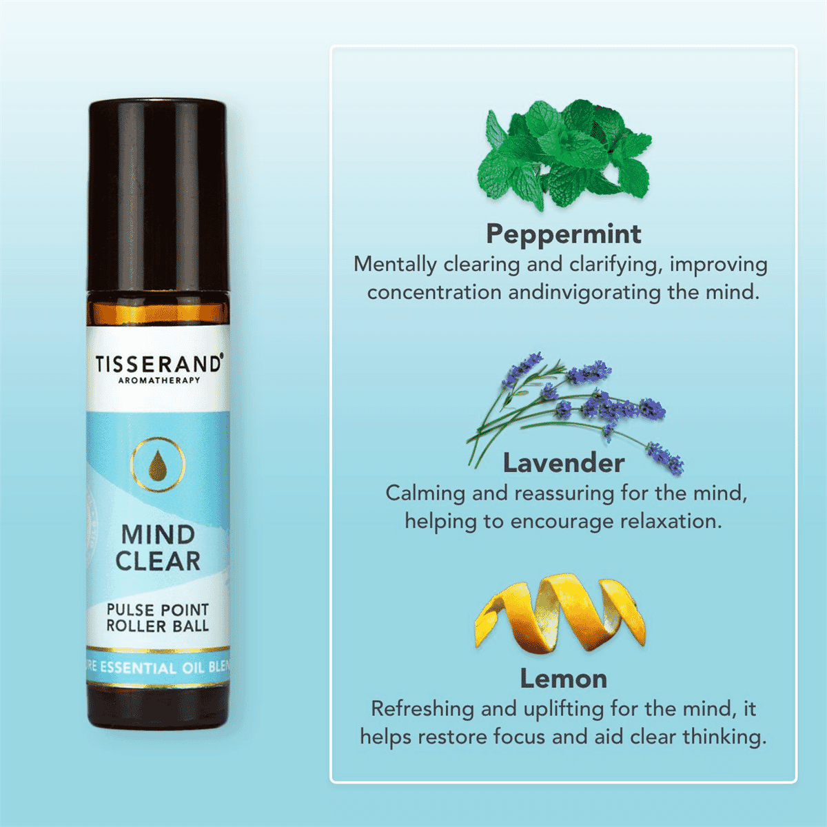 Mind Clear Pulse Point Roller Ball 10ml