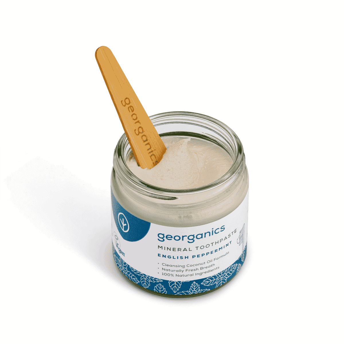 Mineral Toothpaste English Peppermint Fluoride Free 120ml