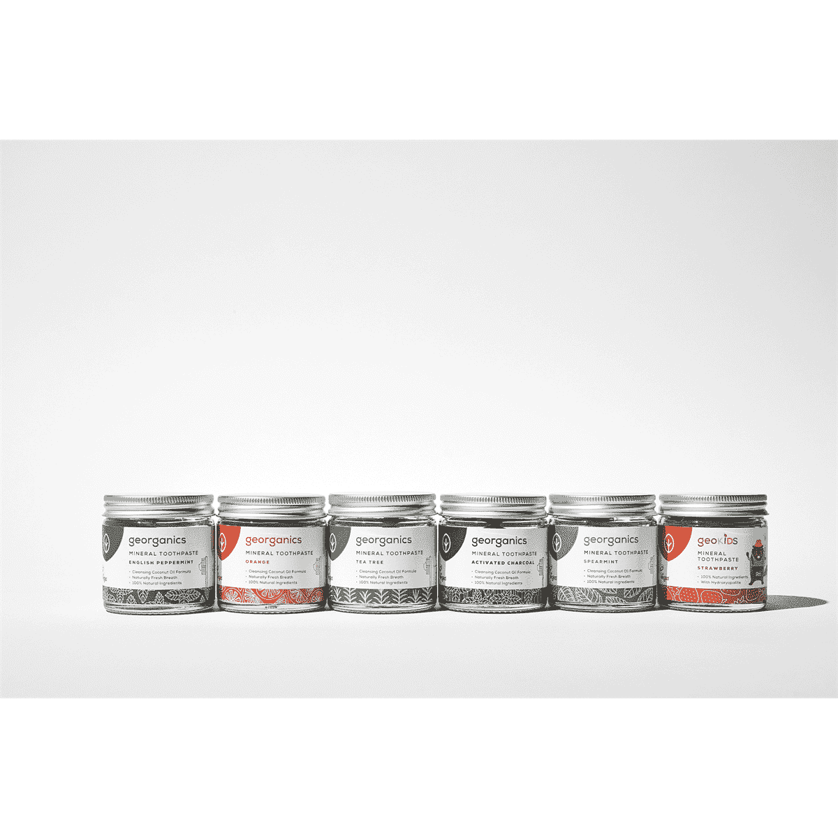 Mineral Toothpaste English Peppermint Fluoride Free 120ml