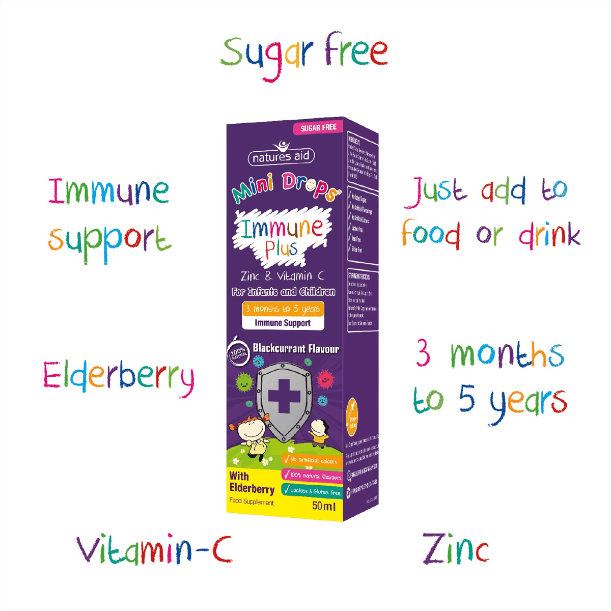 Mini Drops Immune Plus 50ml