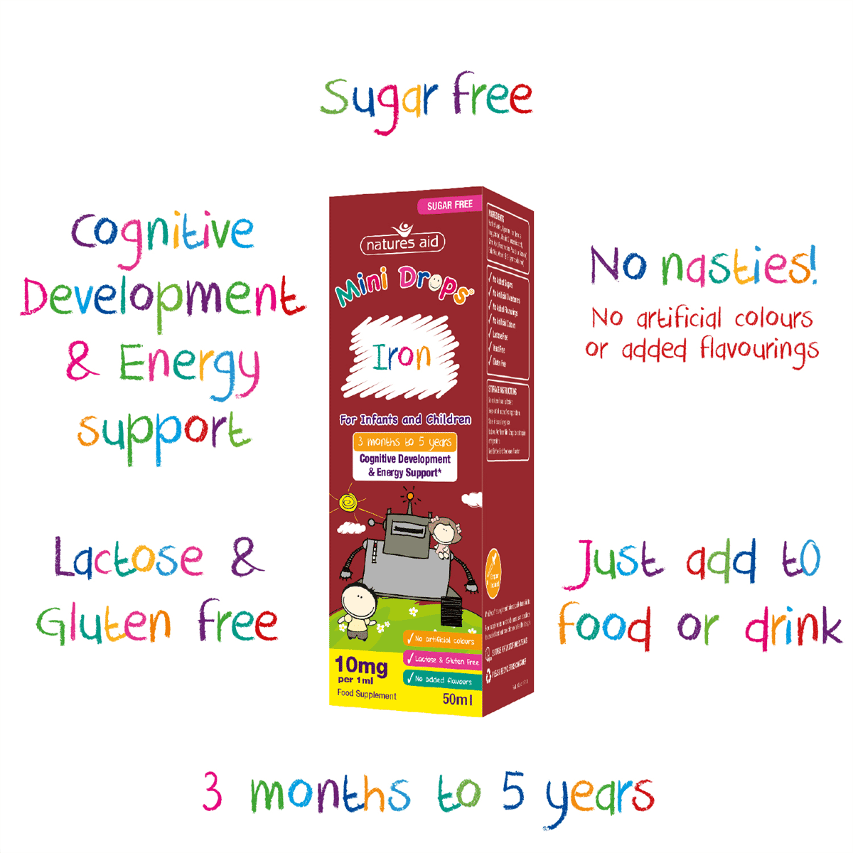 Mini Drops Iron 50ml