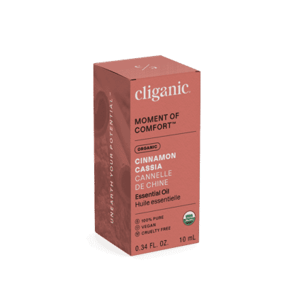 Cliganic Organic Cinnamon Cassia Oil, 10ml