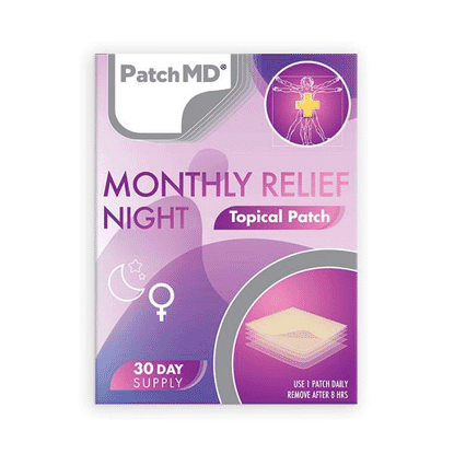 Monthly Relief Night Topical Patch 30s