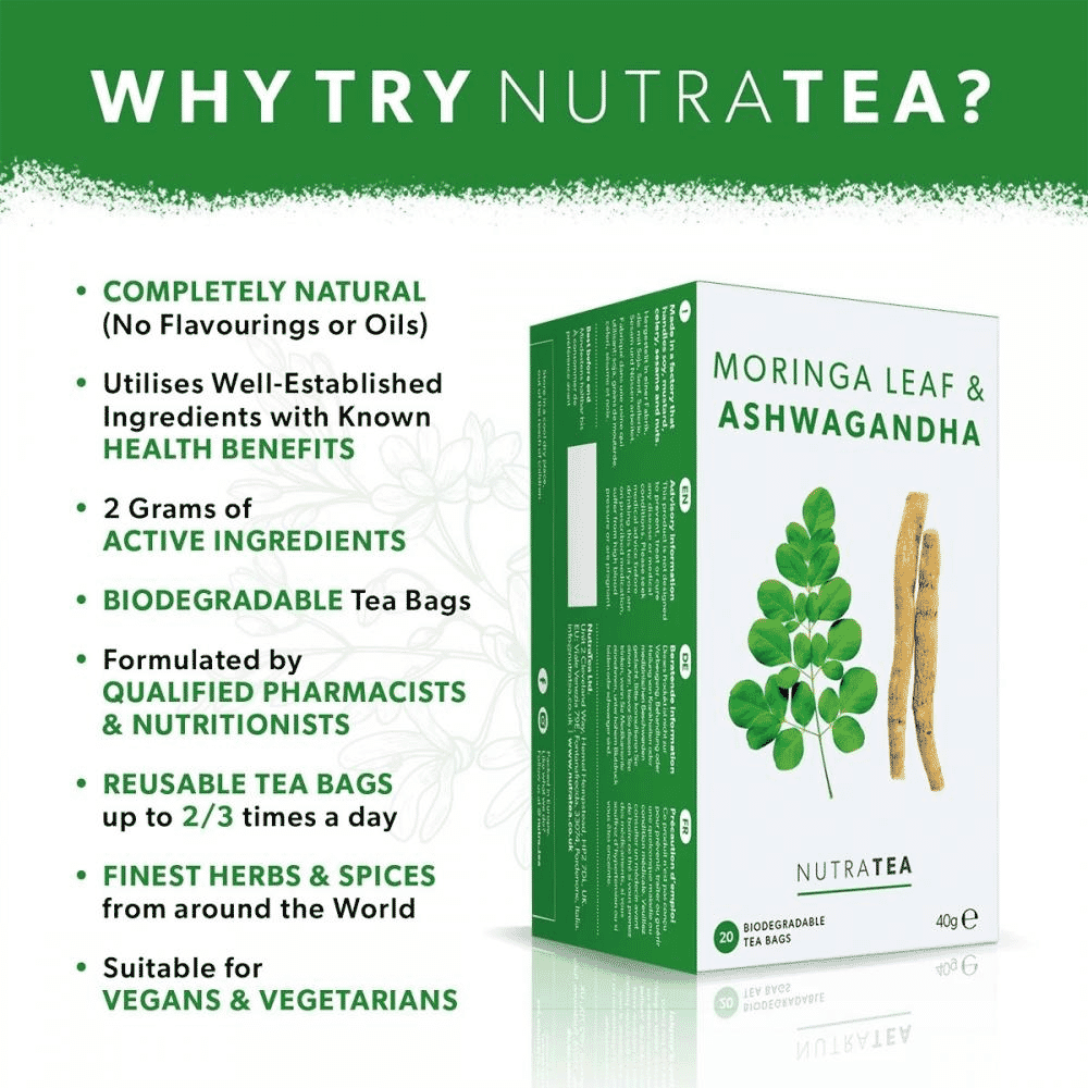 Moringa Leaf & Ashwagandha 20s
