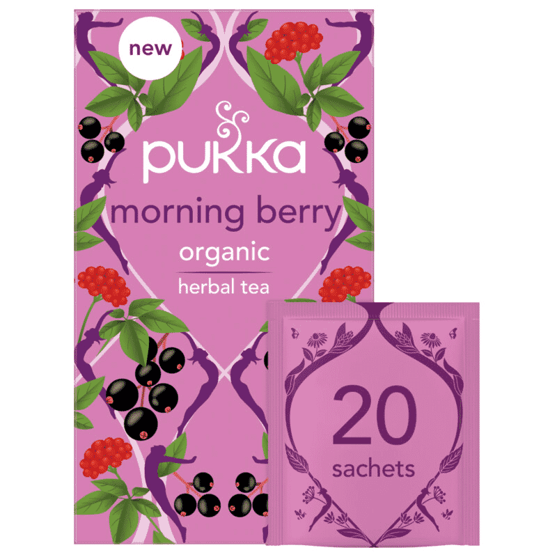 Morning Berry Organic Herbal Tea 20 Sachets