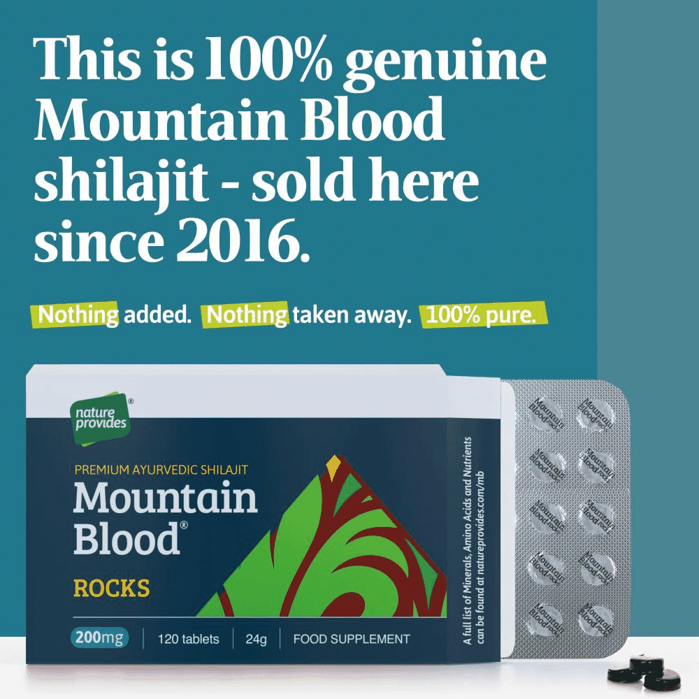 Mountain Blood® Rocks 120s