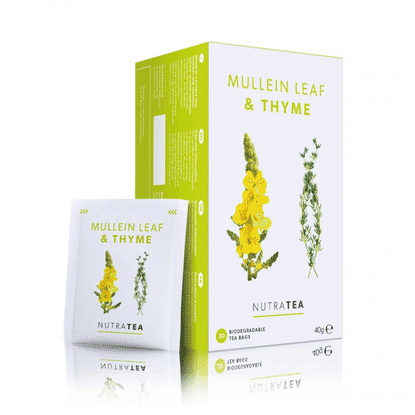 Mullein Leaf & Thyme Tea Bags 20s