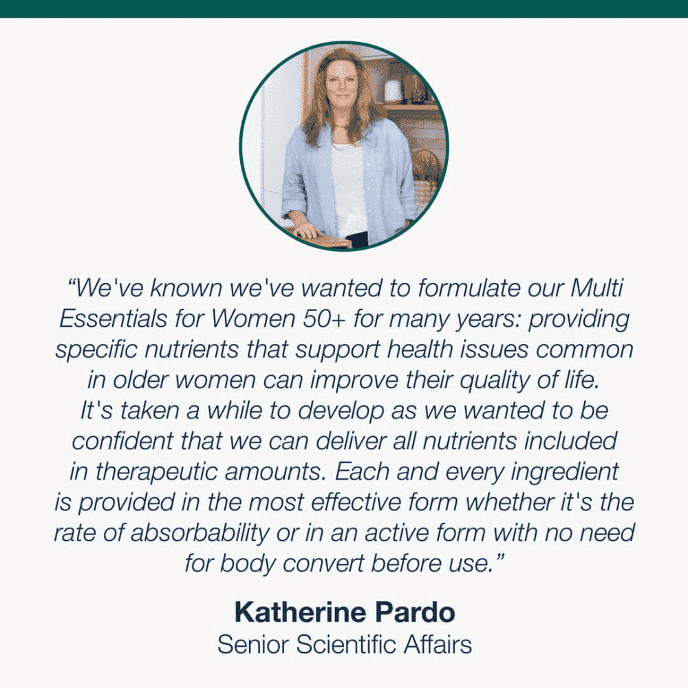 Multi Essentials for Women 50+ 60s