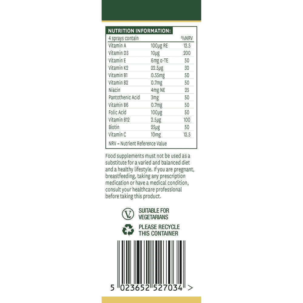 Multi-Vitamin Oral Spray Orange & Lemon Flavour 30ml