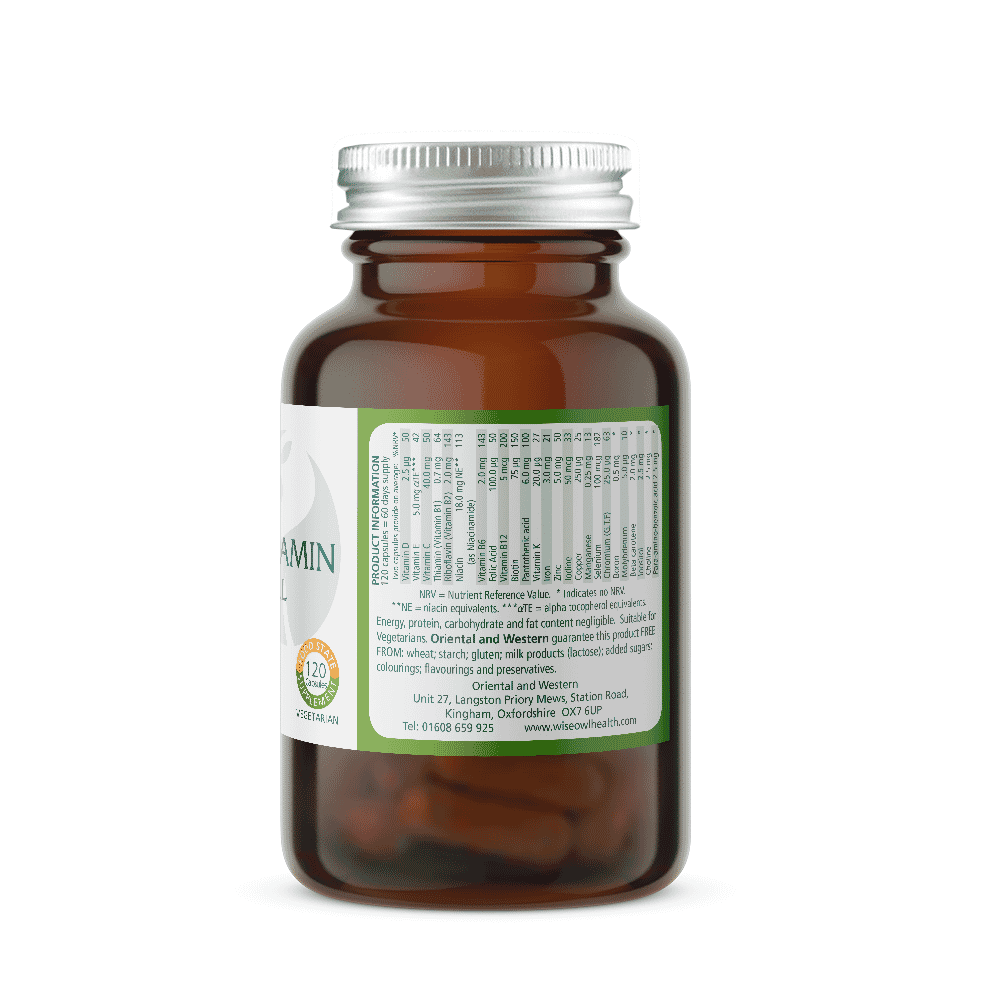 Multivitamin and Mineral 120s