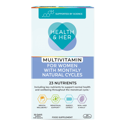 Multivitamin for Women with Monthly Natural Cycles 60s