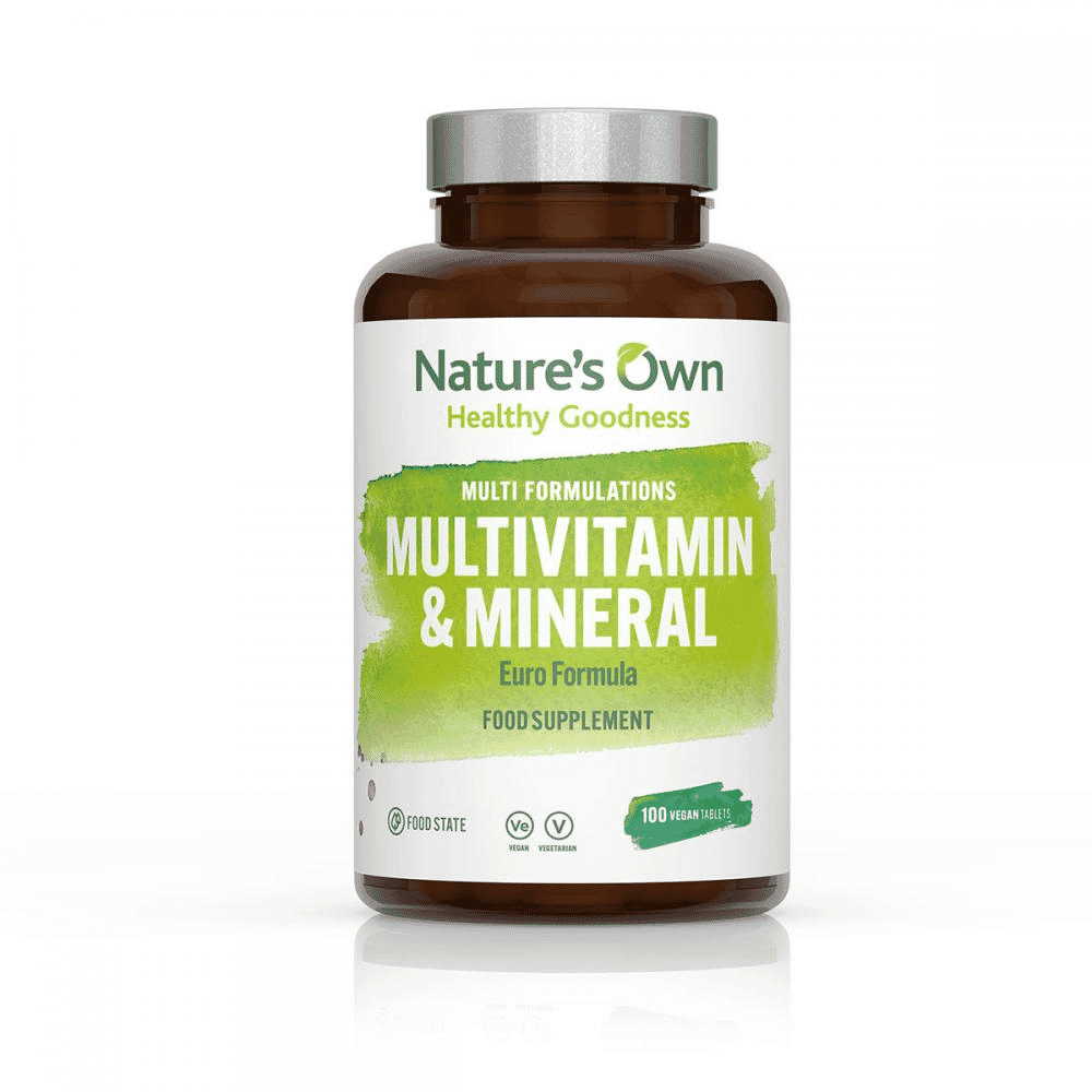 Multivitamin & Mineral: Euro Formula 100s