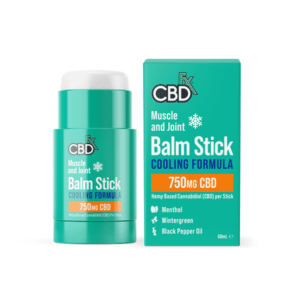 Muscle and Joint Balm Stick Cooling Formula 750mg CBD 60ml