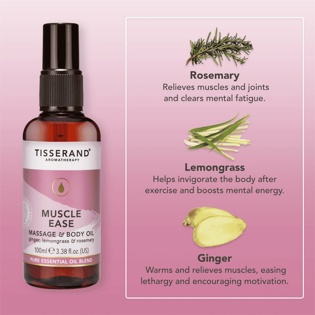 Muscle Ease Massage & Body Oil 100ml