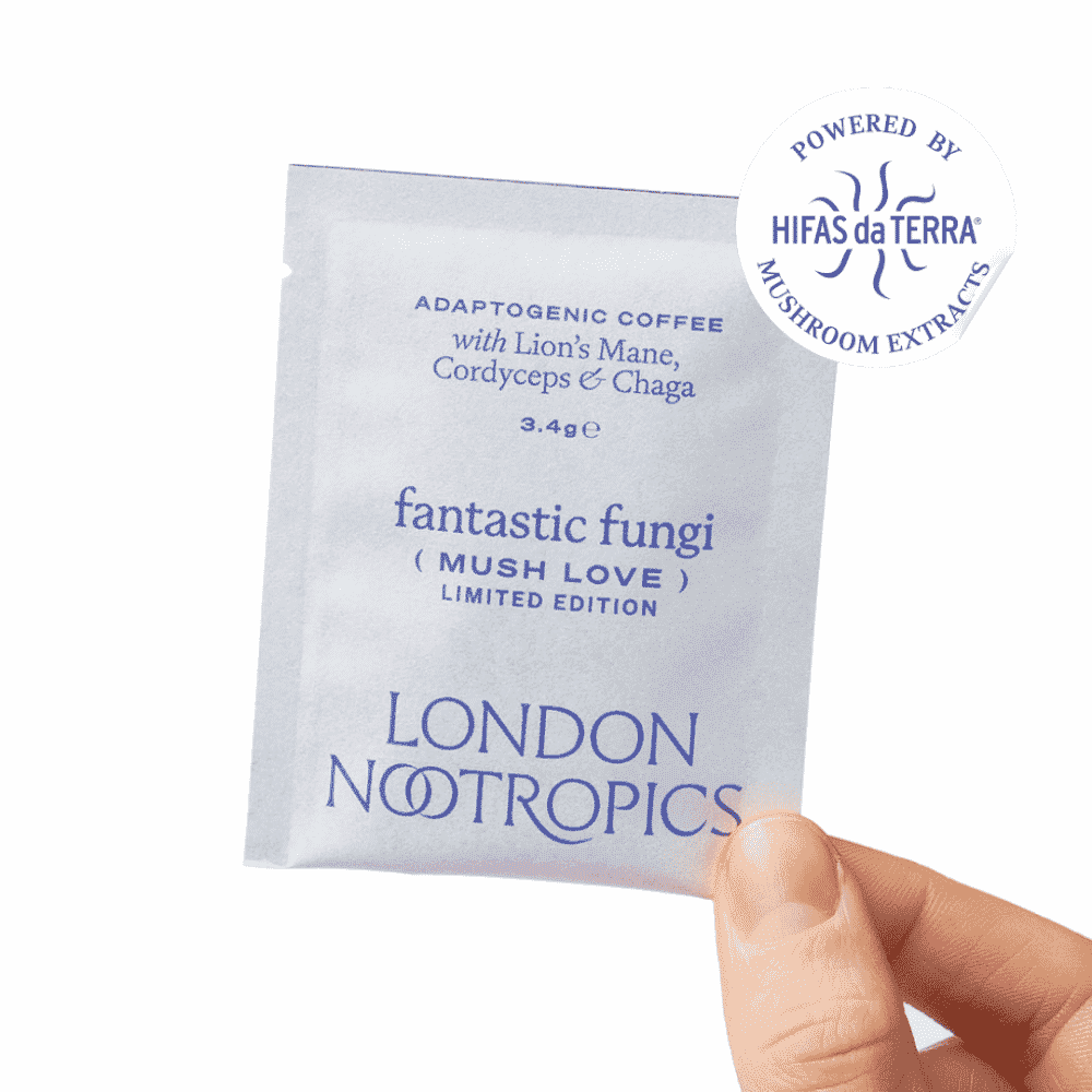 Mush Love Coffee with Lion's Mane, Cordyceps & Chaga 12 Sachets