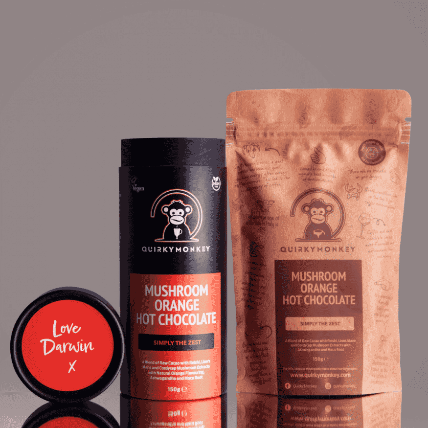 Mushroom Orange Hot Chocolate 150g